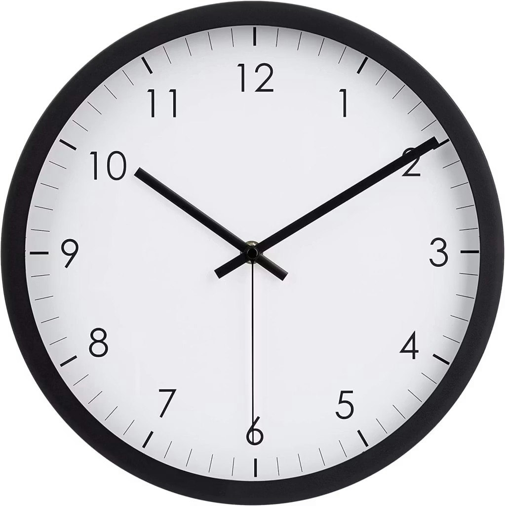 Amazon Basics Classic 12" Round Wall Clock: $9.94 Amazon Basics Classic 12" Round Wall Clock: $9.94