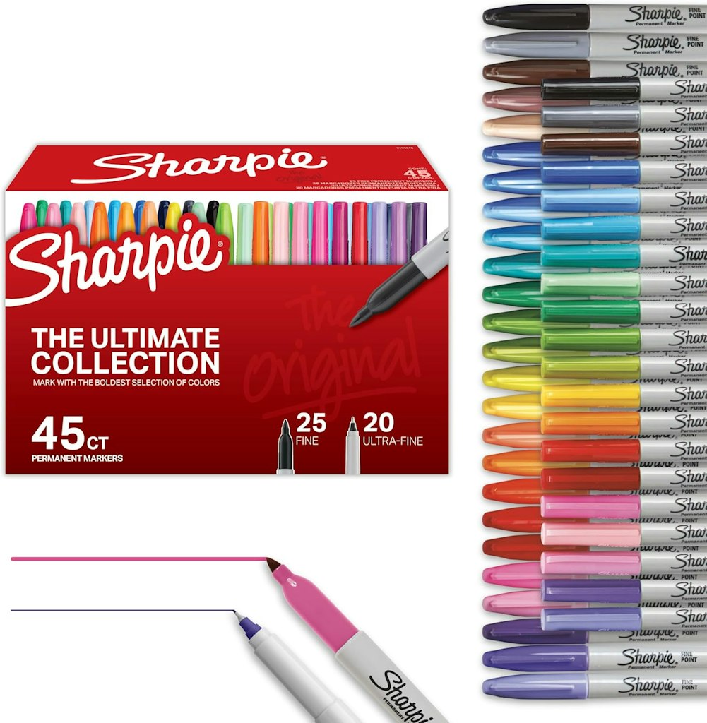 Sharpie Permanent Marker 45-Pack: $19 via Sub & Save