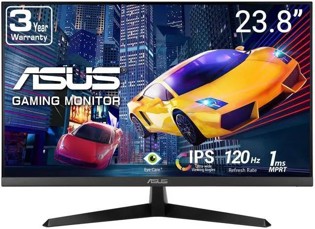 ASUS 23.8" 1080p IPS 120Hz Monitor: $80
