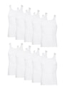 Hanes Men's Tank Top Undershirt 10-Pack for $8 + free shipping w/ $35