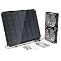 Moajerry 30W Solar Panel Fan Kit for $24 + free shipping w/ Prime
