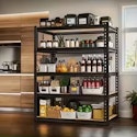 72" Heavy-Duty Metal Storage Rack for $30 + free shipping