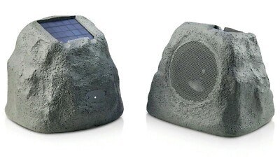 iHome Audio Bluetooth Outdoor Solar Rock Speaker Pair: $72 iHome Audio Bluetooth Outdoor Solar Rock Speaker Pair: $72