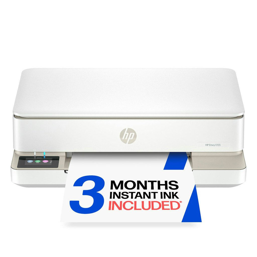 HP Envy 6155 Wireless All-in-One Color Inkjet Printer: $100