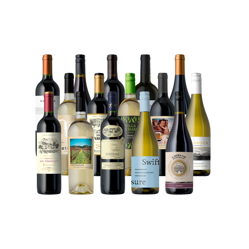Splash Wines One Day Only Splurge-Worthy Blowout 15-Pack: $119