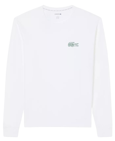 Lacoste Men's Exclusive Crocodile Waffle-Knit Thermal Shirt: $22