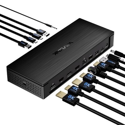 Wavlink DisplayLink Docking Station for Windows & Mac: 50% off + Extra 20% off + Extra 6% off