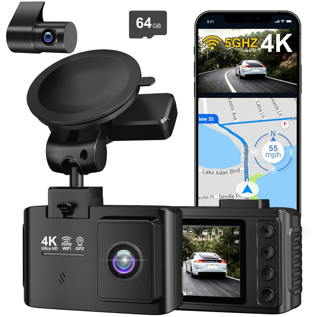 Wanlipo A13 4K Dual Front and Rear Dash Cam: $35 Wanlipo A13 4K Dual Front and Rear Dash Cam: $35