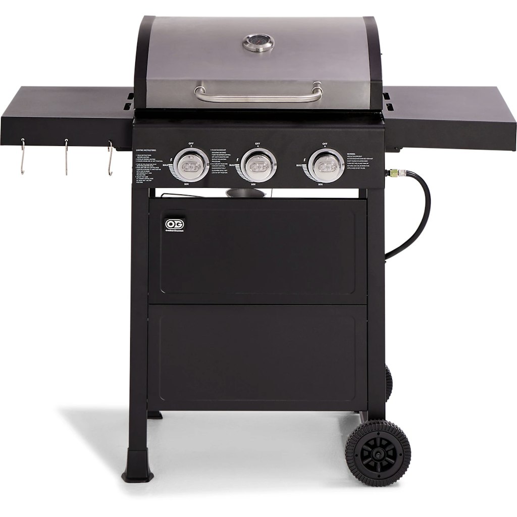 Outdoor Gourmet 3-Burner Propane Grill:  $100 