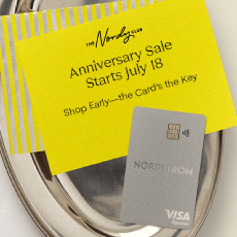 Nordstrom Credit Card: $60 off next purchase with approval