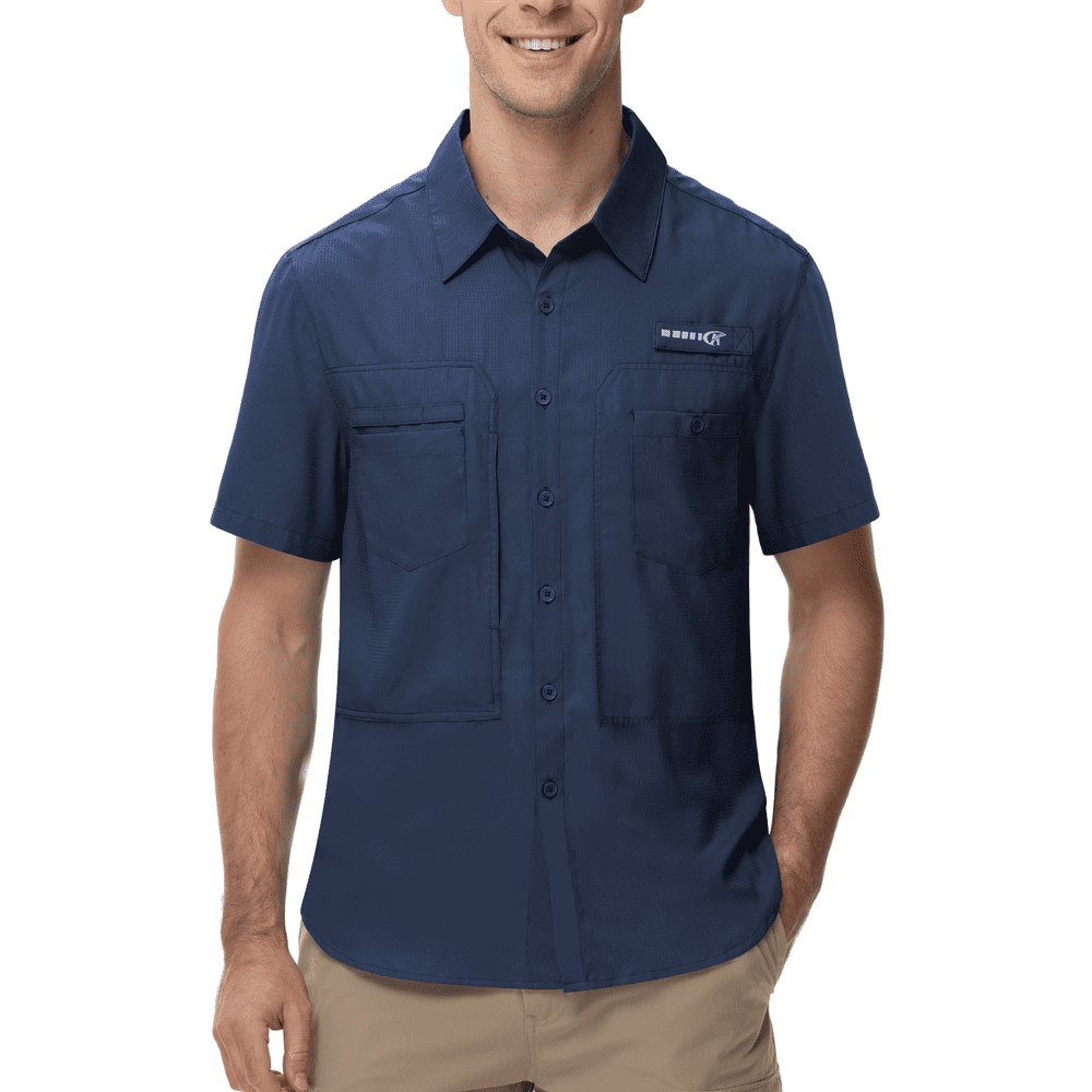 Zehisen Men's UPF 50+ Safari Shirt: $19.98