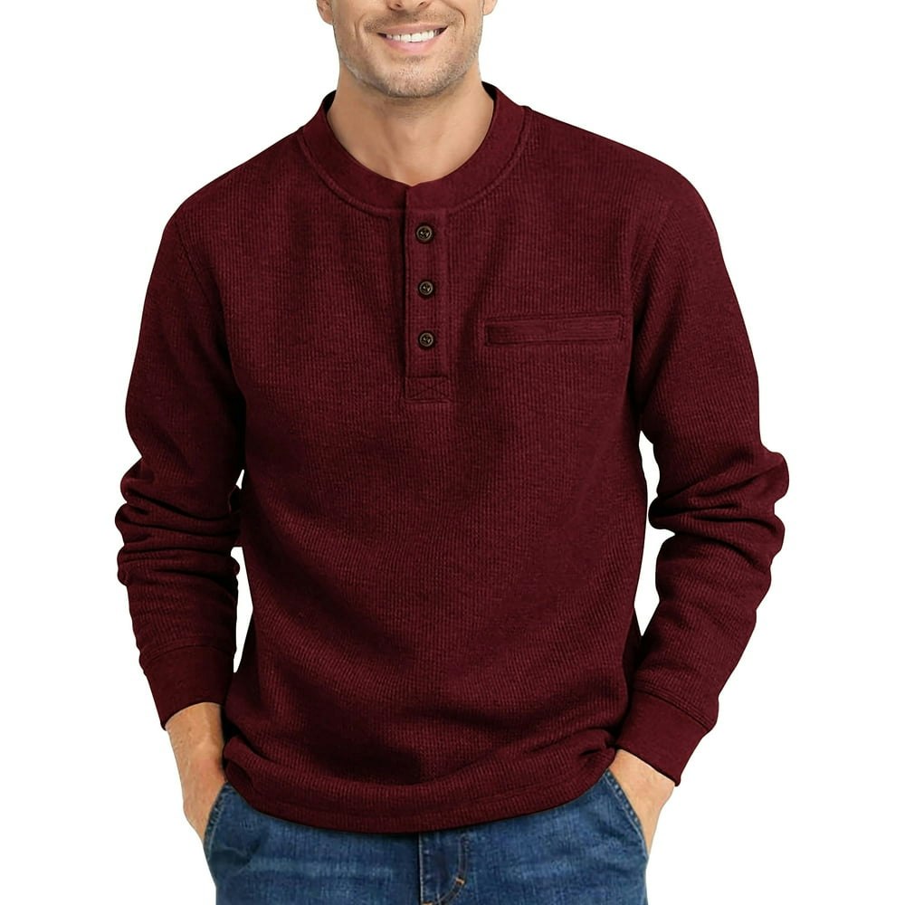 Gents Bliss Men's Henley Sweatshirt: $18.99 Gents Bliss Men's Henley Sweatshirt: $18.99