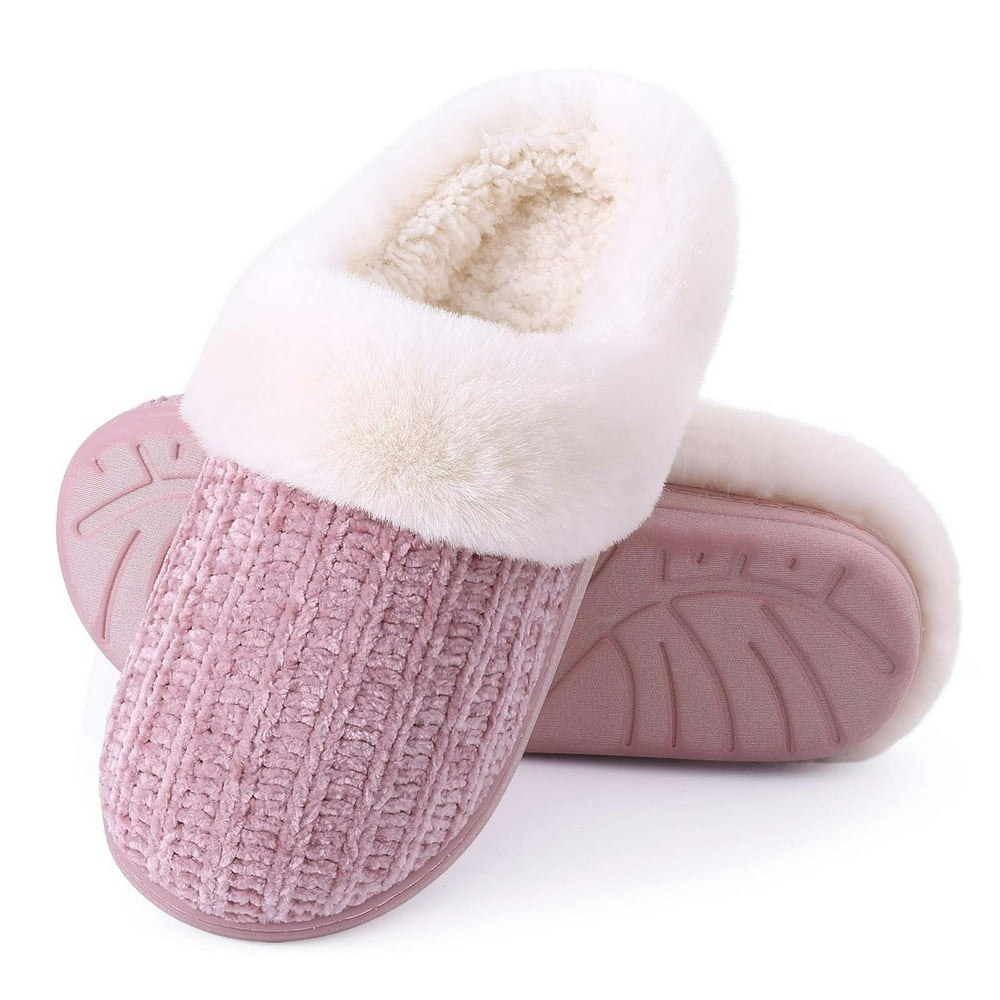 Litfun Fuzzy Slippers for Women Memory Foam House Shoes Size 8-9: $11.22 Litfun Fuzzy Slippers for Women Memory Foam House Shoes Size 8-9: $11.22
