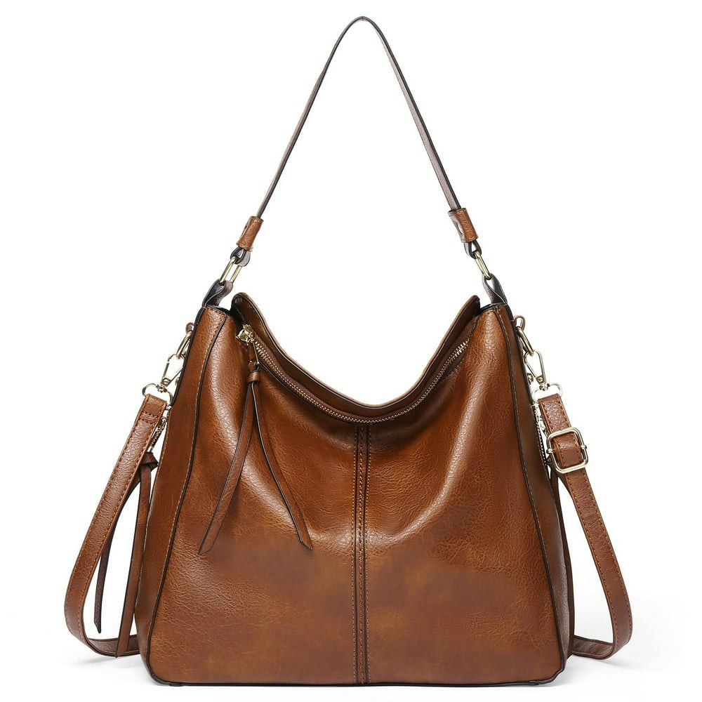 Gaekeao Large Leather Hobo Bag: $39.99