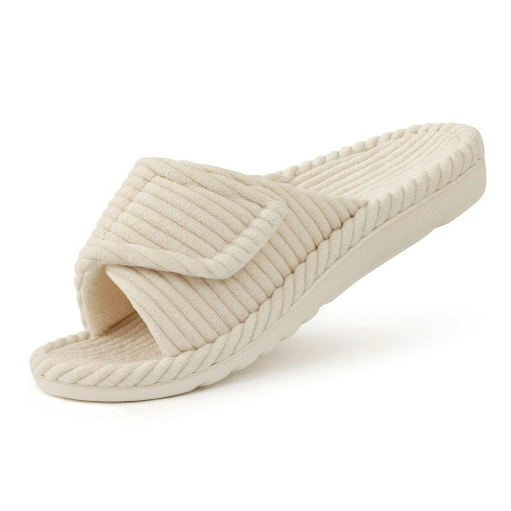 Litfun Women's Orthotic Corduroy House Slippers: $18 Litfun Women's Orthotic Corduroy House Slippers: $18