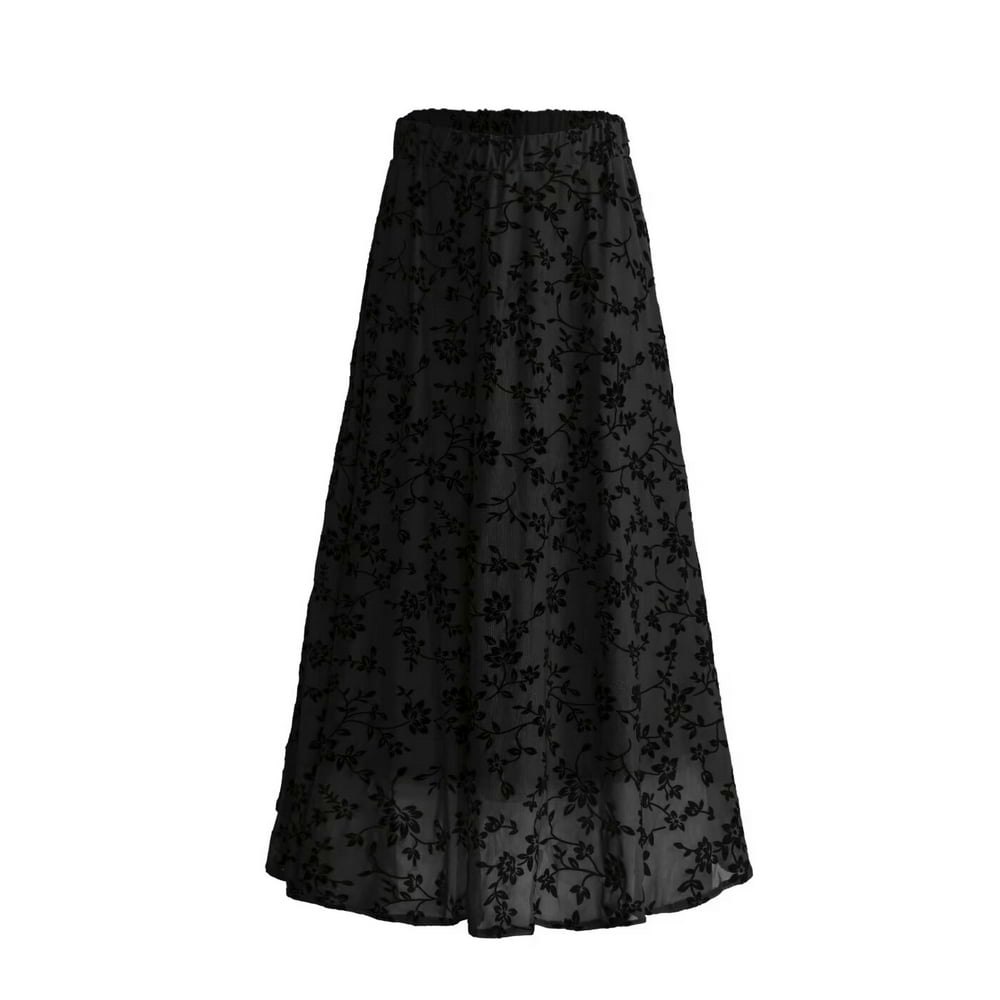 Folunsi Women Plus Size Maxi Skirt: $19.69 Folunsi Women Plus Size Maxi Skirt: $19.69