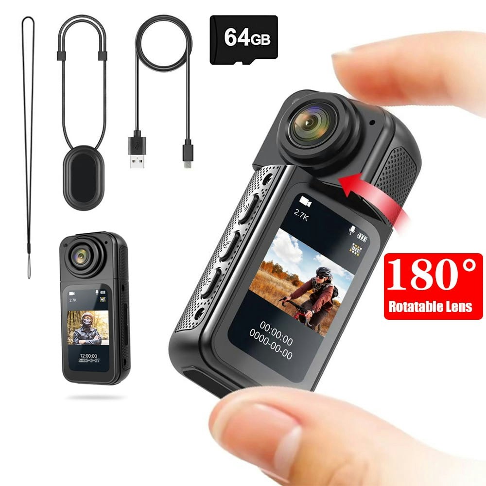 Marvue Thumb 2.7K Action Camera: $39.79