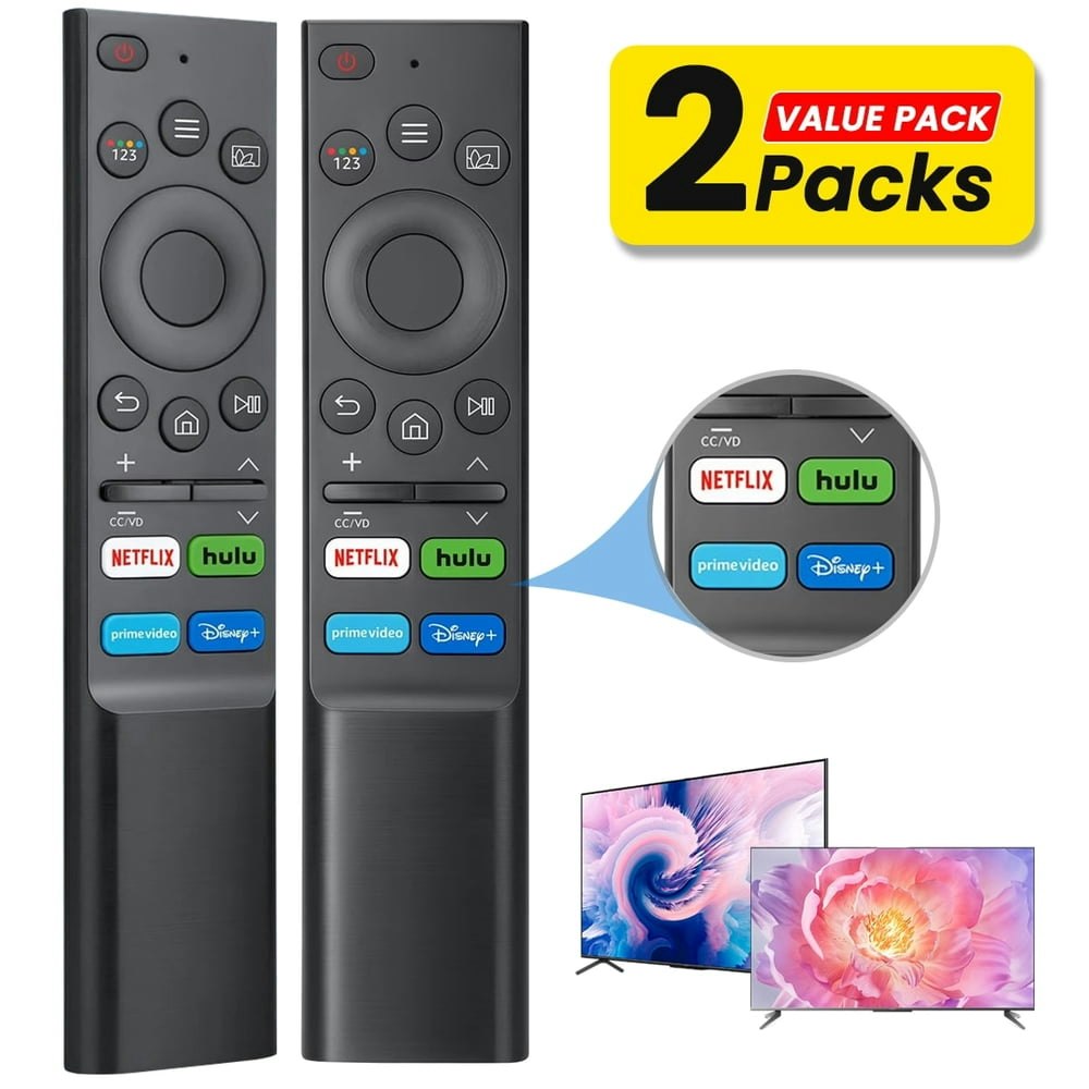 Universal Samsung Smart TV Remote Control 2-Pack: $11.69
