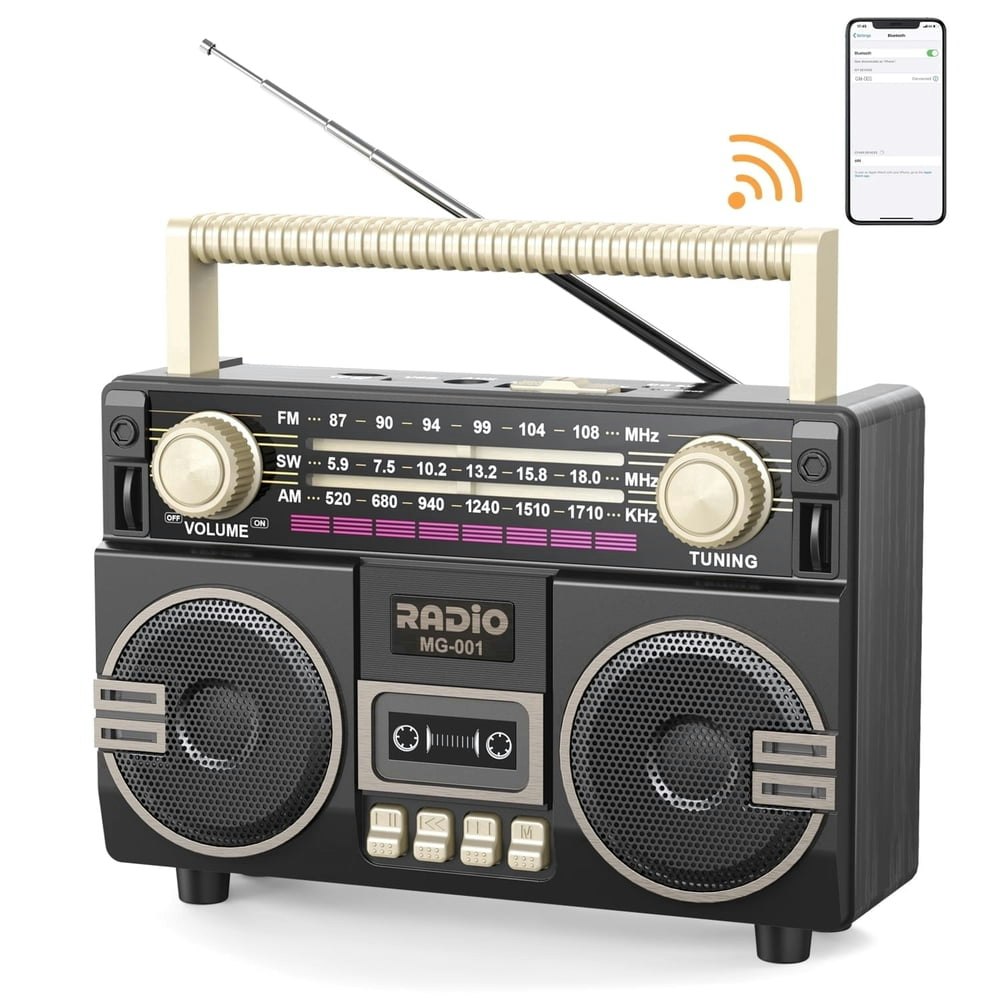 Umutoo MG001 Retro AM/FM/SW Radio Bluetooth Speaker: $20.86 Umutoo MG001 Retro AM/FM/SW Radio Bluetooth Speaker: $20.86