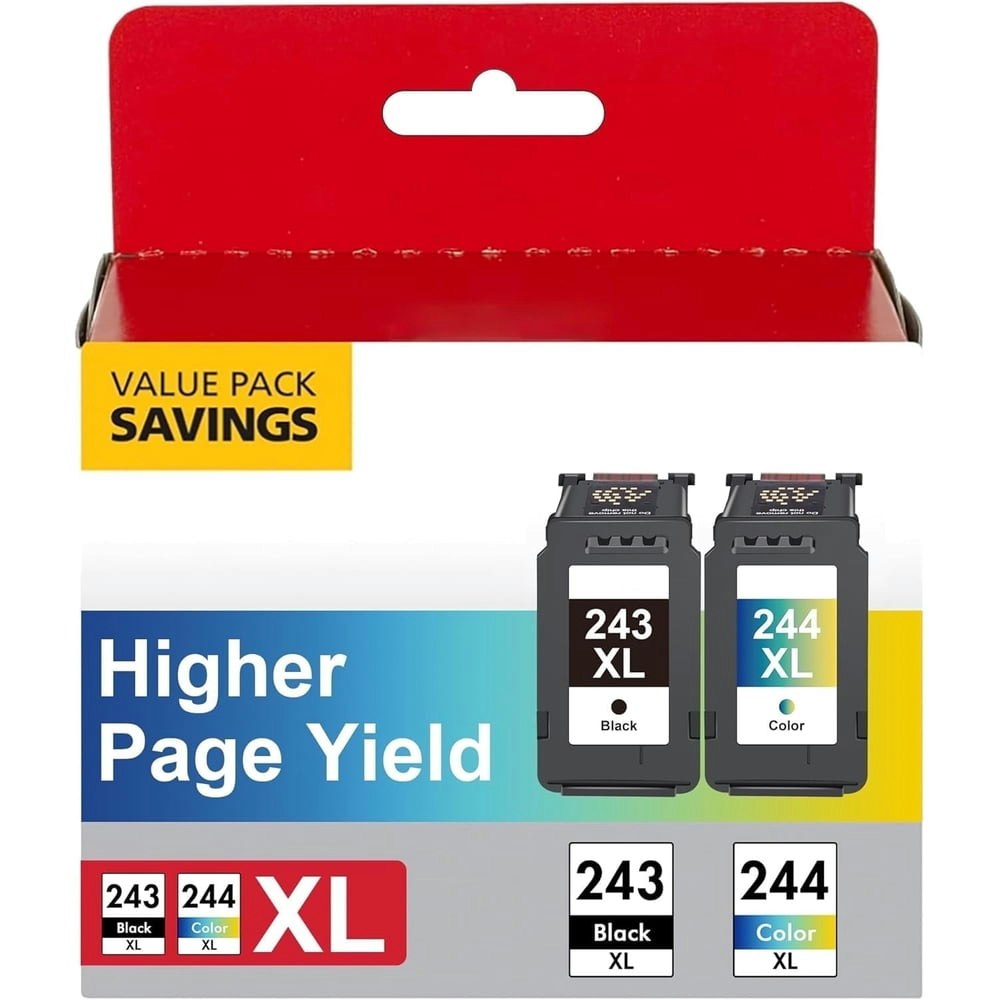 Canon PG-243 and CL-244 Ink Cartridge 2-Pack: $26.08 Canon PG-243 and CL-244 Ink Cartridge 2-Pack: $26.08