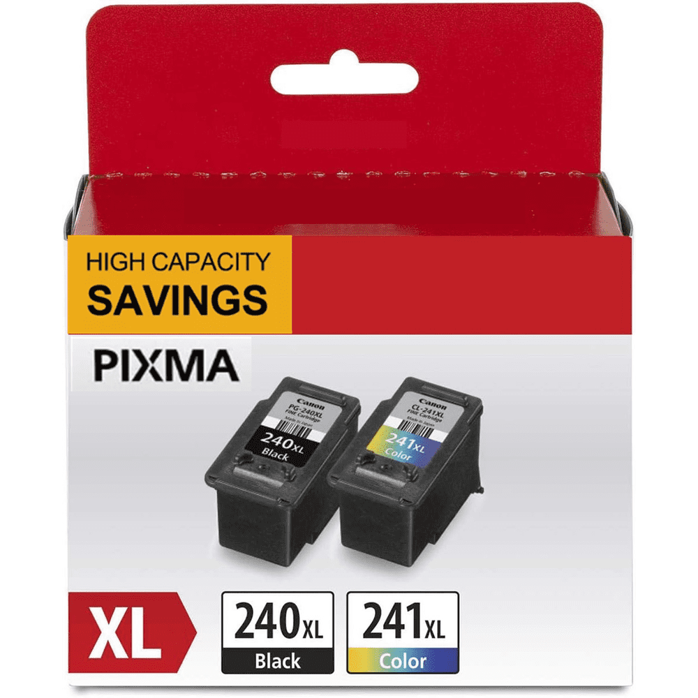 Canon 240XL and 241XL Ink Cartridges 2-Pack: $30.72
