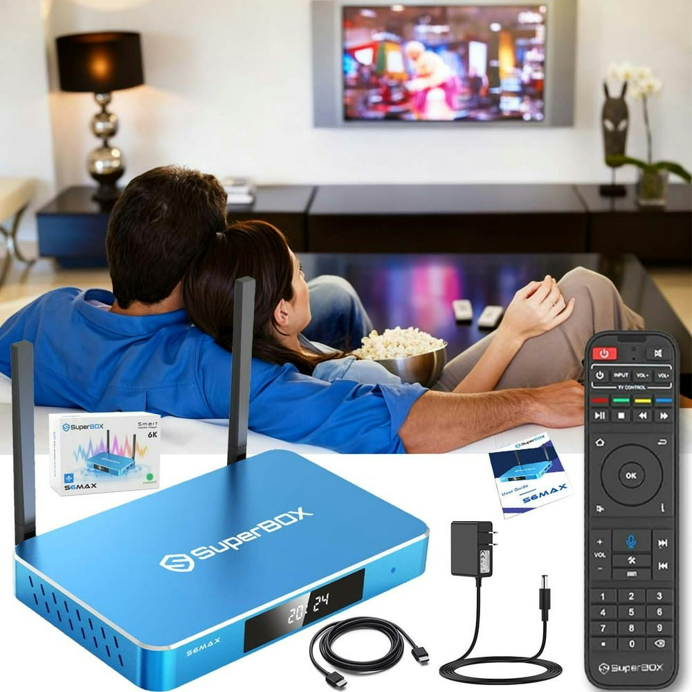 Superbox S6 Max 4GB RAM 64GB Storage Smart TV Box: $263.70