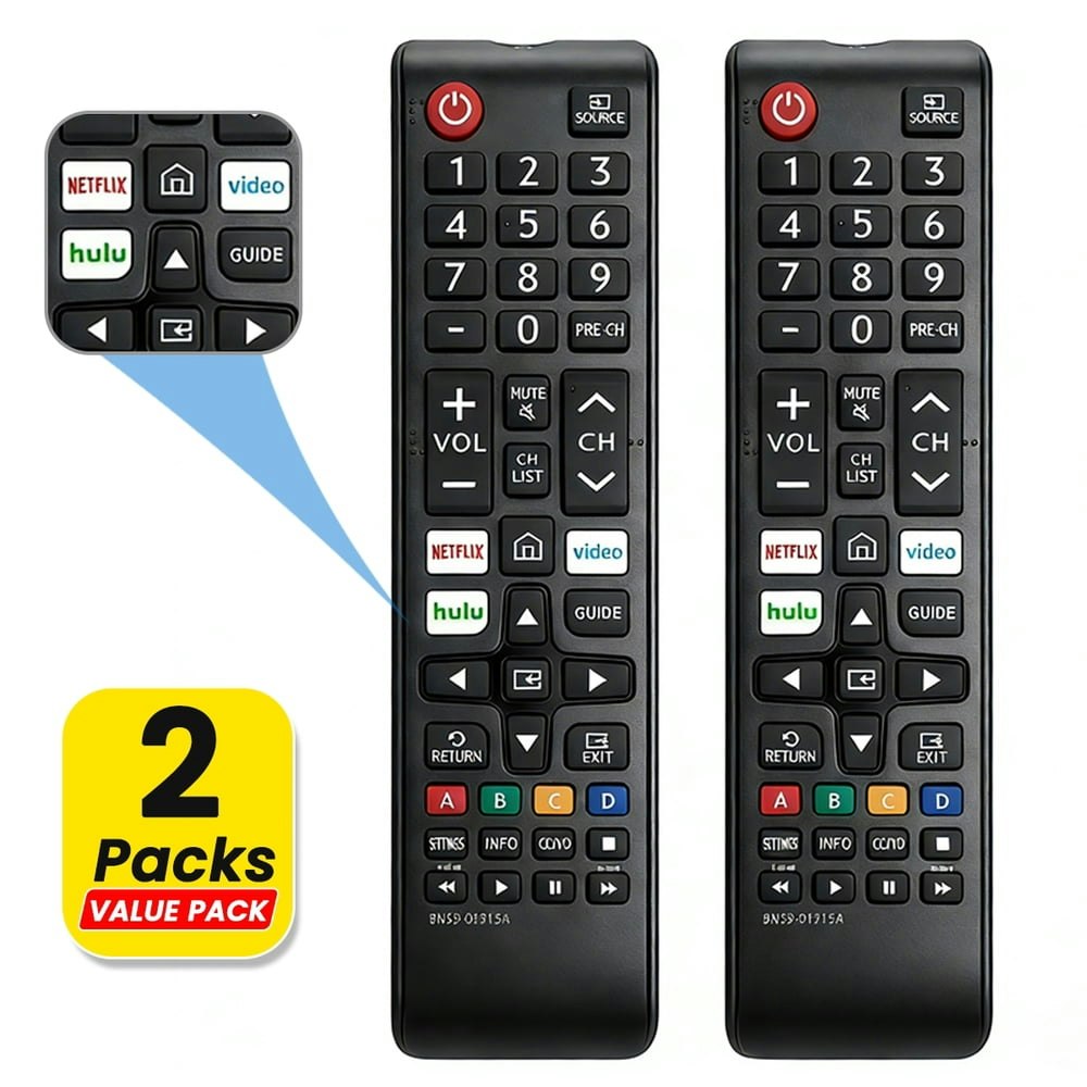 Ustris Universal Samsung TV Remote 2-Pack: $10.99