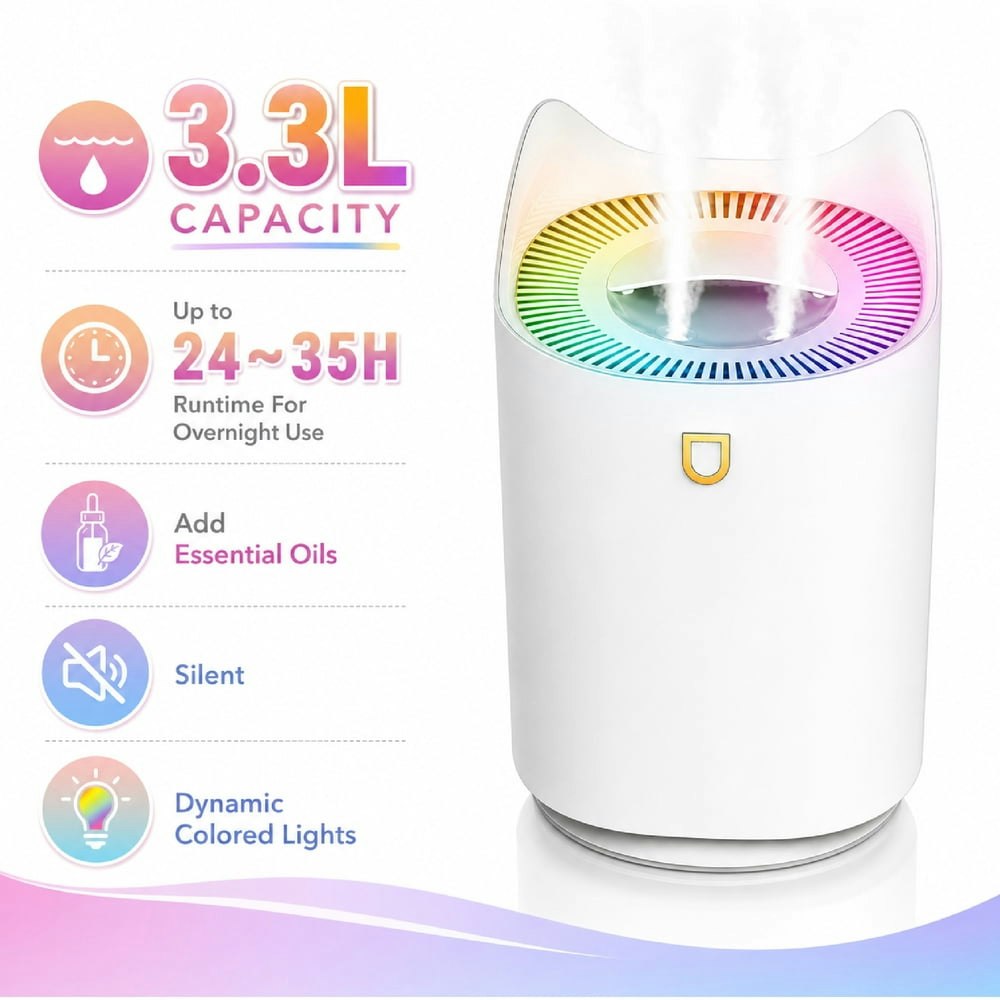 3.3L Top-Fill Cool Mist Humidifier: $26.99 3.3L Top-Fill Cool Mist Humidifier: $26.99
