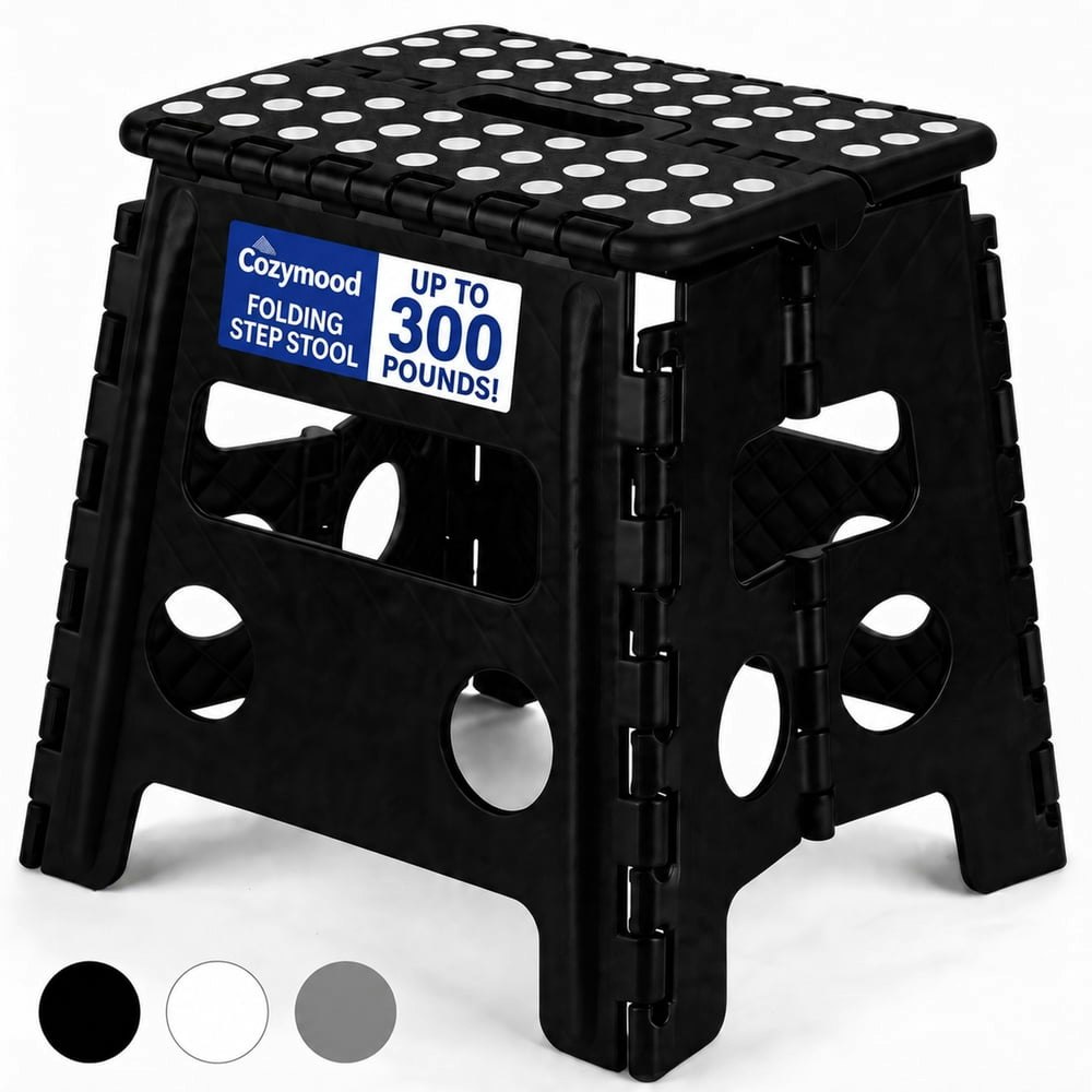 Cozymood 13-Inch Folding Step Stool: $14.38 Cozymood 13-Inch Folding Step Stool: $14.38