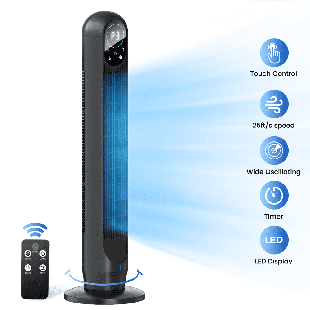 31-Inch Oscillating Tower Fan: $39.98 31-Inch Oscillating Tower Fan: $39.98