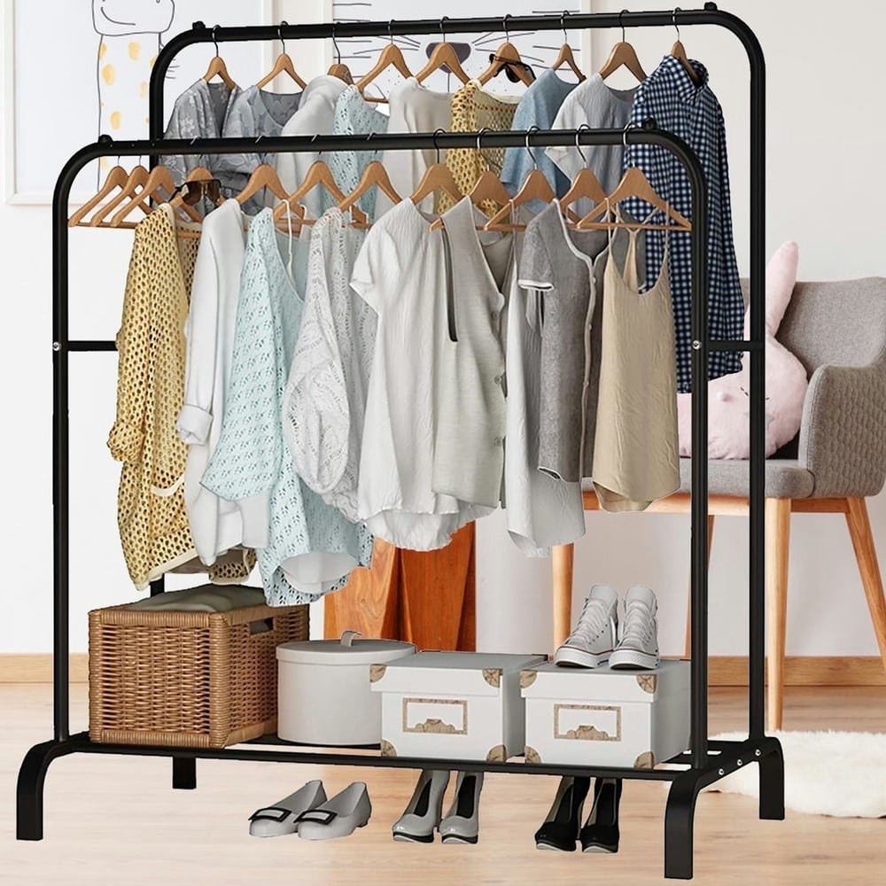Homemart 2-Pole Garment Rack: $32.99 Homemart 2-Pole Garment Rack: $32.99