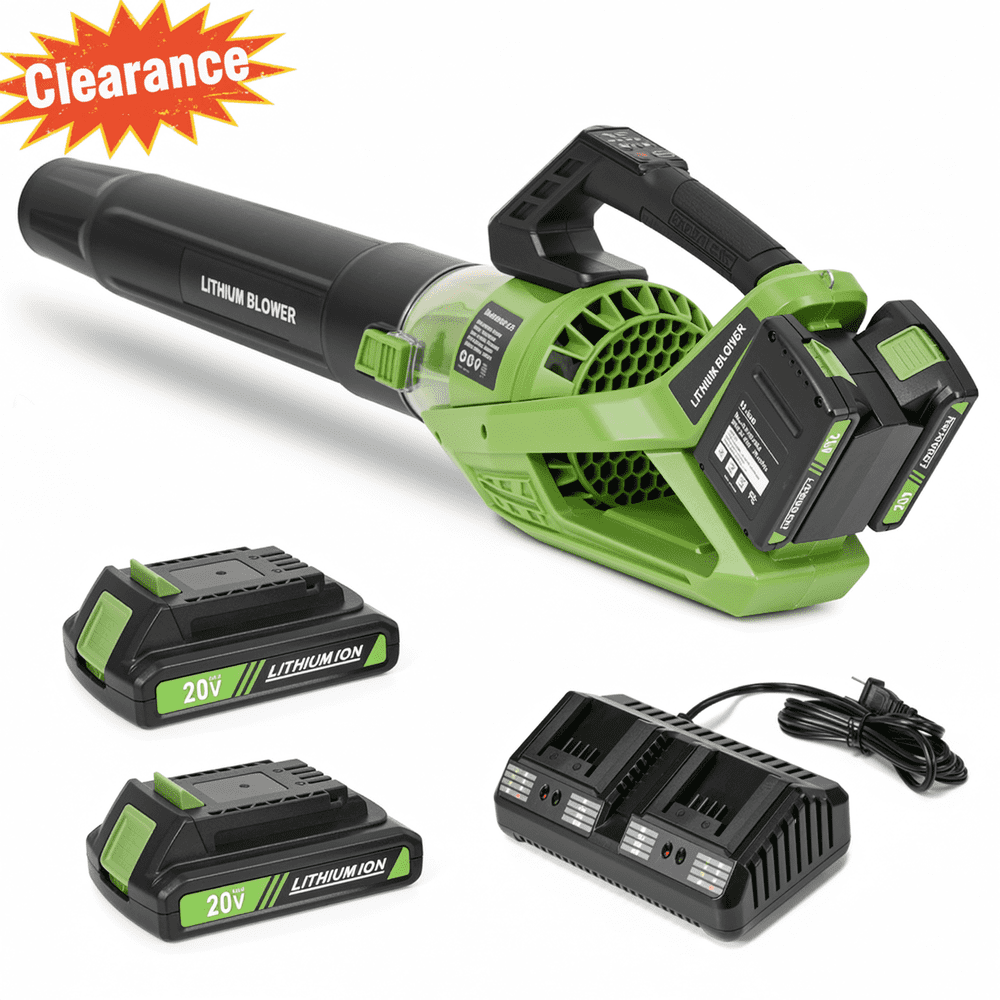Gasky 40V 420CFM Cordless Leaf Blower with 2 Batteries and Charger: $72.95 Gasky 40V 420CFM Cordless Leaf Blower with 2 Batteries and Charger: $72.95