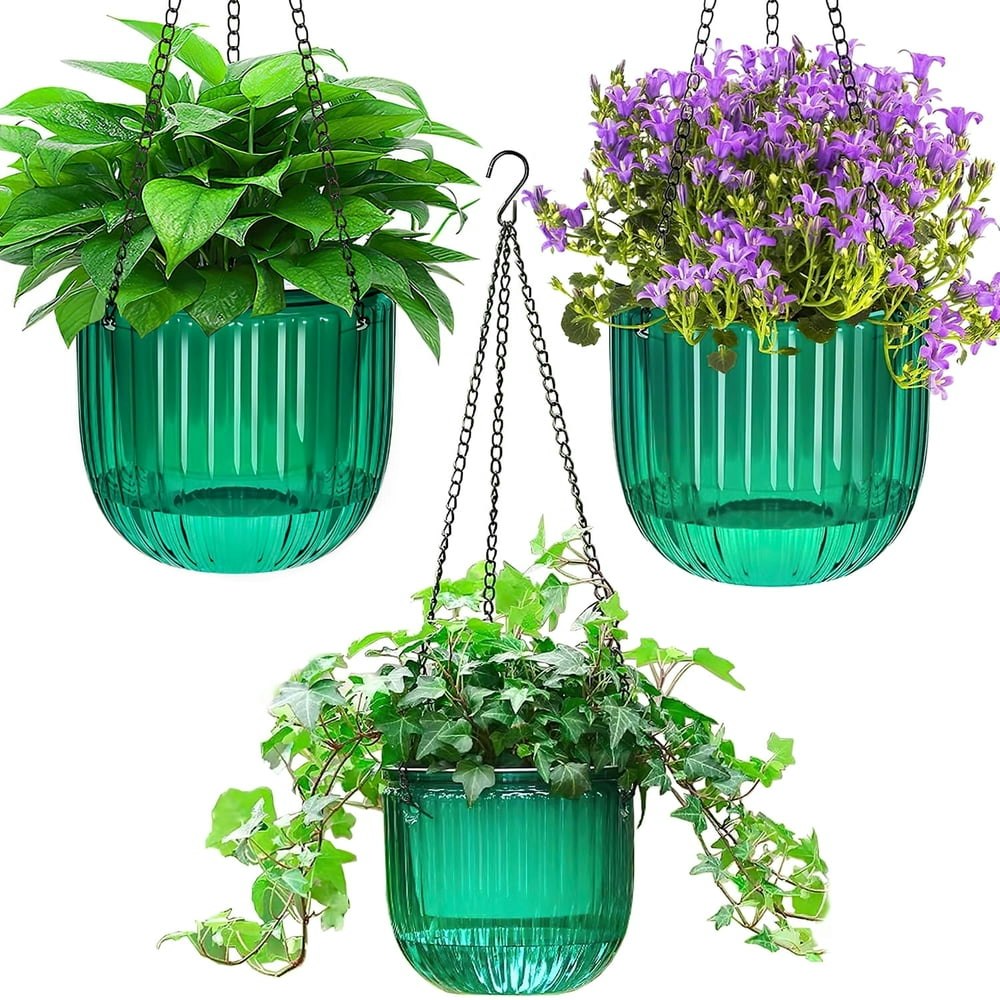 Self-Watering Hanging Plant Pot 3-Pack: $16.69 Self-Watering Hanging Plant Pot 3-Pack: $16.69