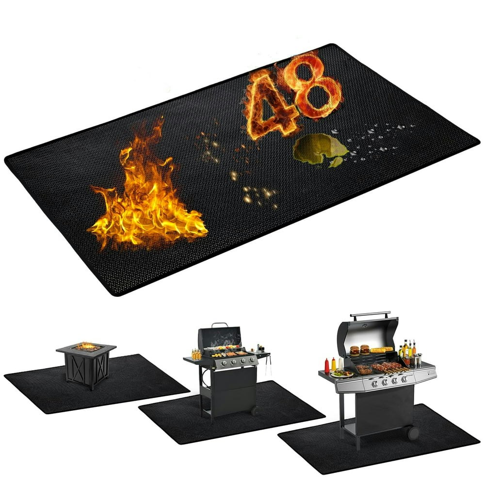 48" x 36" Under-Grill Mat: $16.49 48" x 36" Under-Grill Mat: $16.49