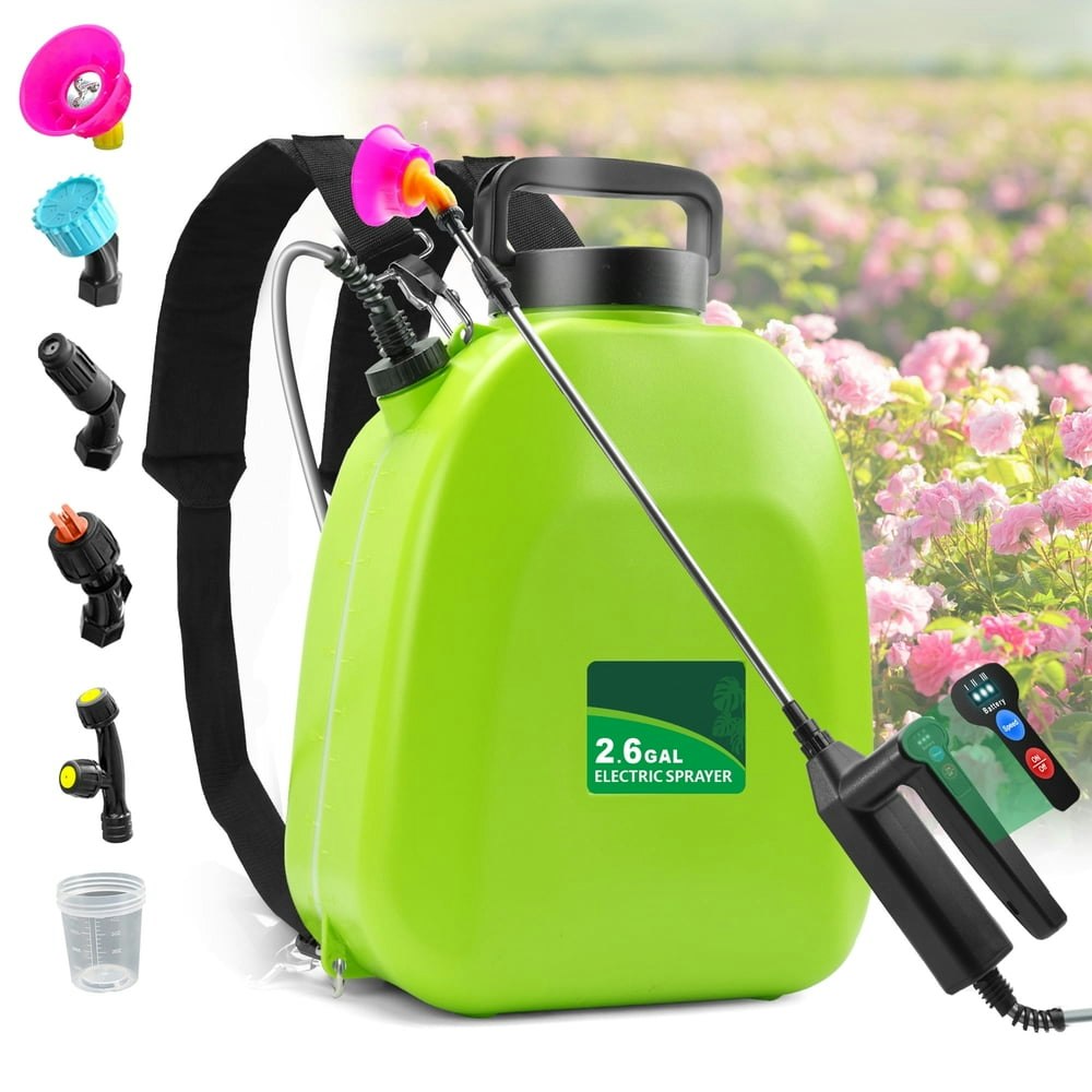 Sylmax 2.6-Gallon Battery-Powered Backpack Sprayer: $37.19 Sylmax 2.6-Gallon Battery-Powered Backpack Sprayer: $37.19