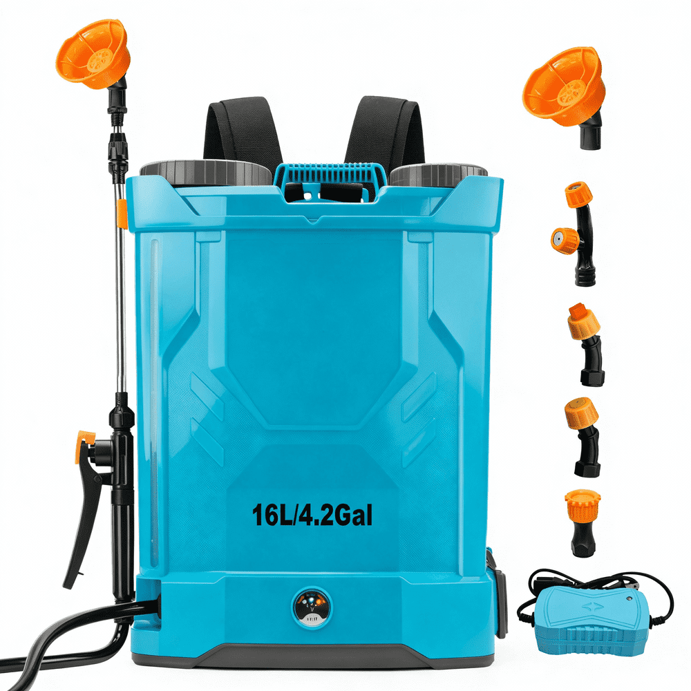 Sylmax 4-Gallon 120-PSI Battery Powered Backpack Sprayer: $61 Sylmax 4-Gallon 120-PSI Battery Powered Backpack Sprayer: $61