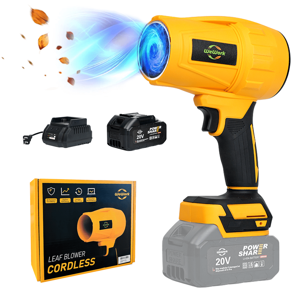 Wework 20V Cordless Leaf Blower 1 x 3.0Ah Battery: $26.79 Wework 20V Cordless Leaf Blower 1 x 3.0Ah Battery: $26.79