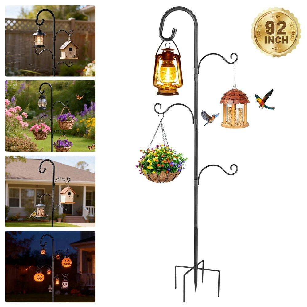 92-Inch Shepherd's Hook with 4 Hooks: $19.79 92-Inch Shepherd's Hook with 4 Hooks: $19.79