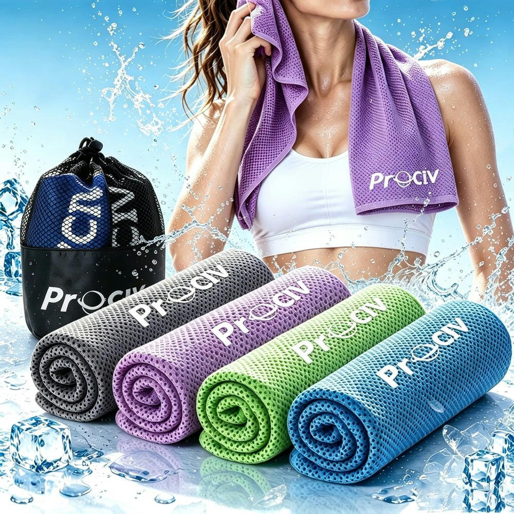 Cooling Towel 4-Pack: $11.69 Cooling Towel 4-Pack: $11.69