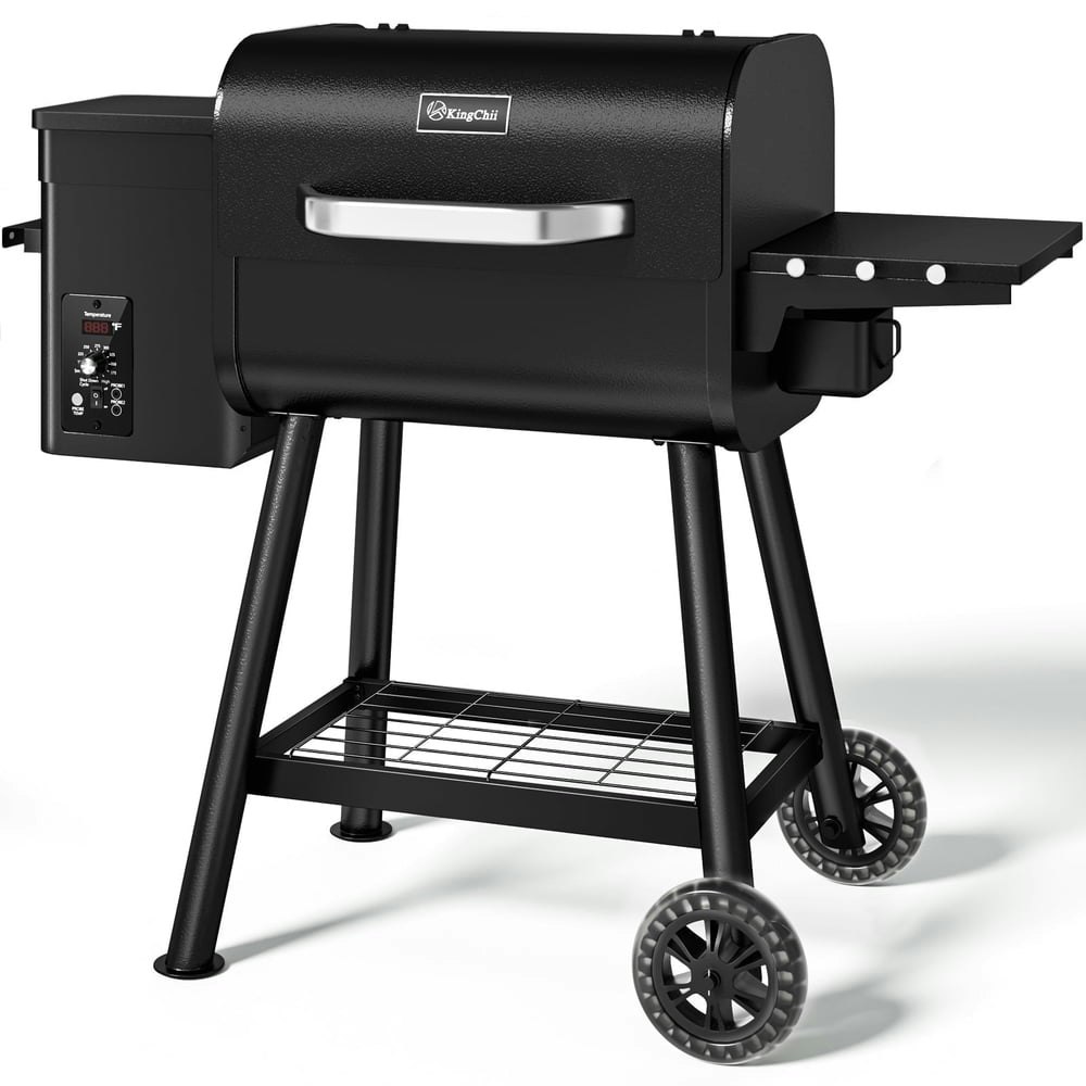 KingChii 456-Square-Inch Pellet Grill and Smoker: $249.99 KingChii 456-Square-Inch Pellet Grill and Smoker: $249.99