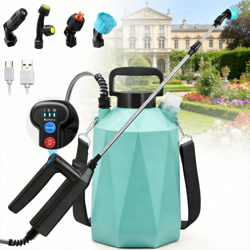 Sylmax 1.35-Gallon Battery Powered Garden Sprayer: $26.10 Sylmax 1.35-Gallon Battery Powered Garden Sprayer: $26.10