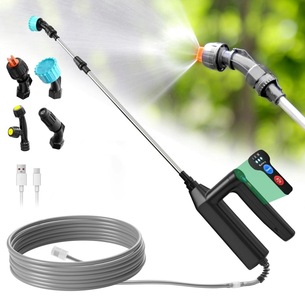 Sylmax 32-inch Battery-Powered Telescopic Sprayer Wand: $25.09 Sylmax 32-inch Battery-Powered Telescopic Sprayer Wand: $25.09