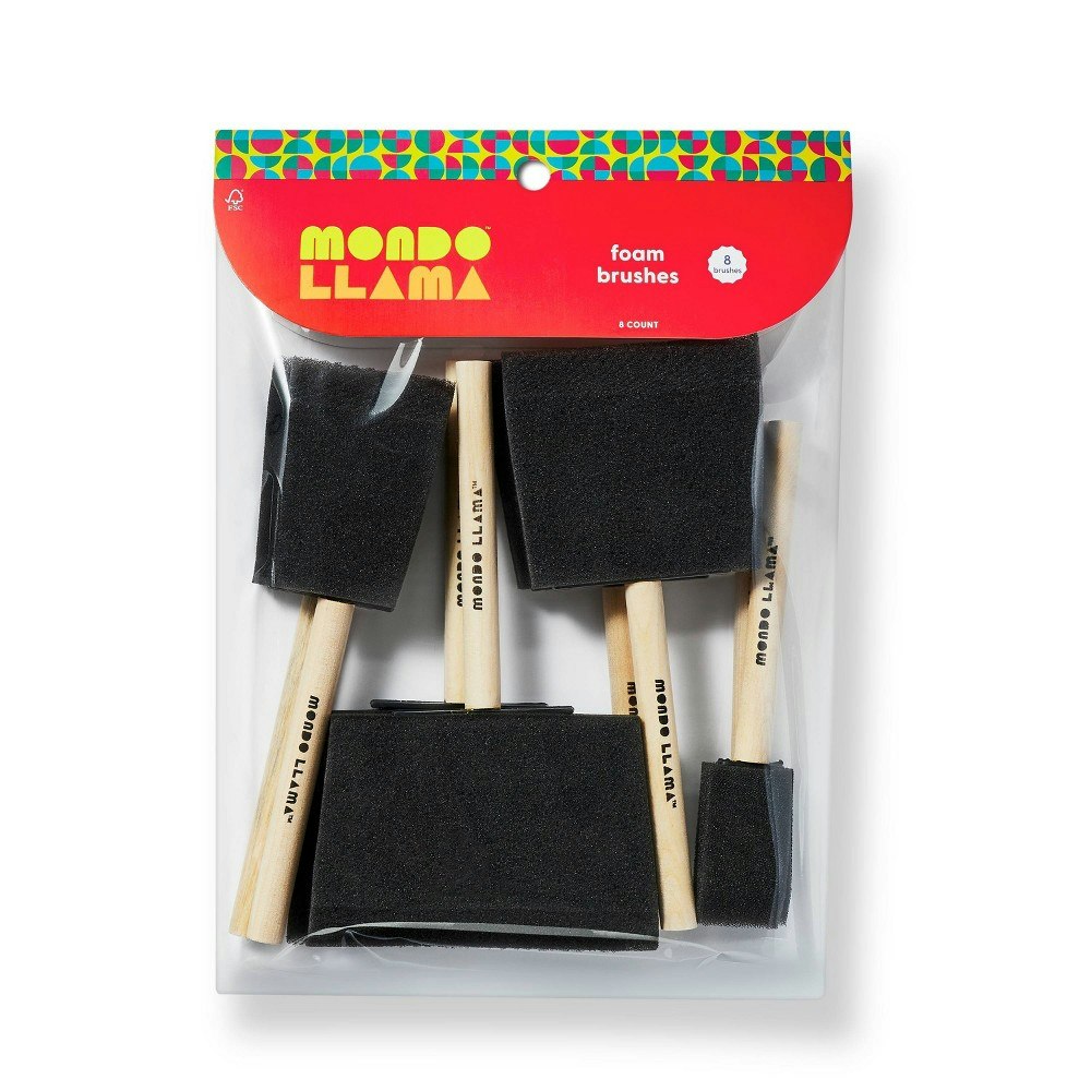 Foam Brush Variety Pack 8-Count: $3