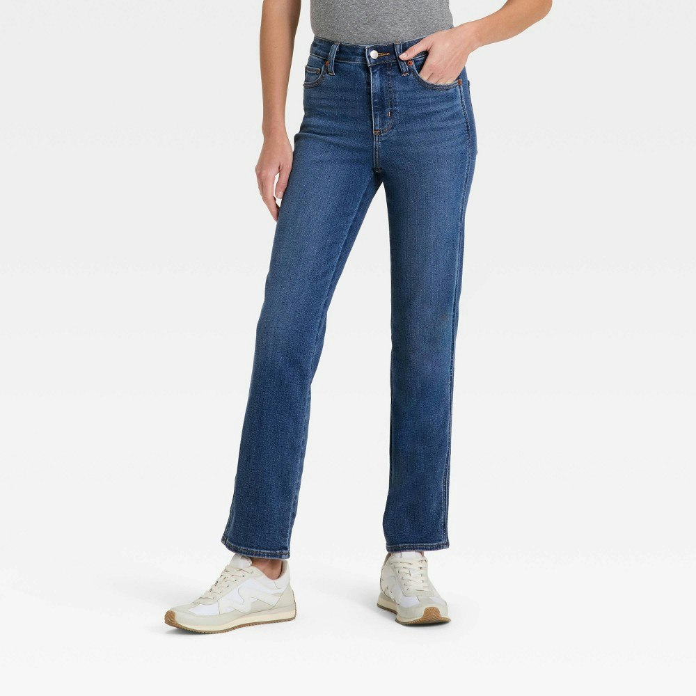 Universal Thread Women's High-Rise Straight Jeans 2: $28 Universal Thread Women's High-Rise Straight Jeans 2: $28