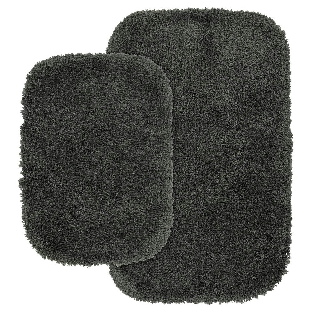 Serendipity Shaggy Washable Bath Rug Set 2-Pack: $40.99
