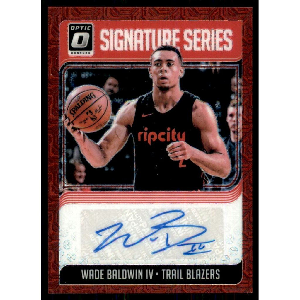 2018-19 Donruss Optic Signature Series Choice Wade Baldwin IV: $10 2018-19 Donruss Optic Signature Series Choice Wade Baldwin IV: $10