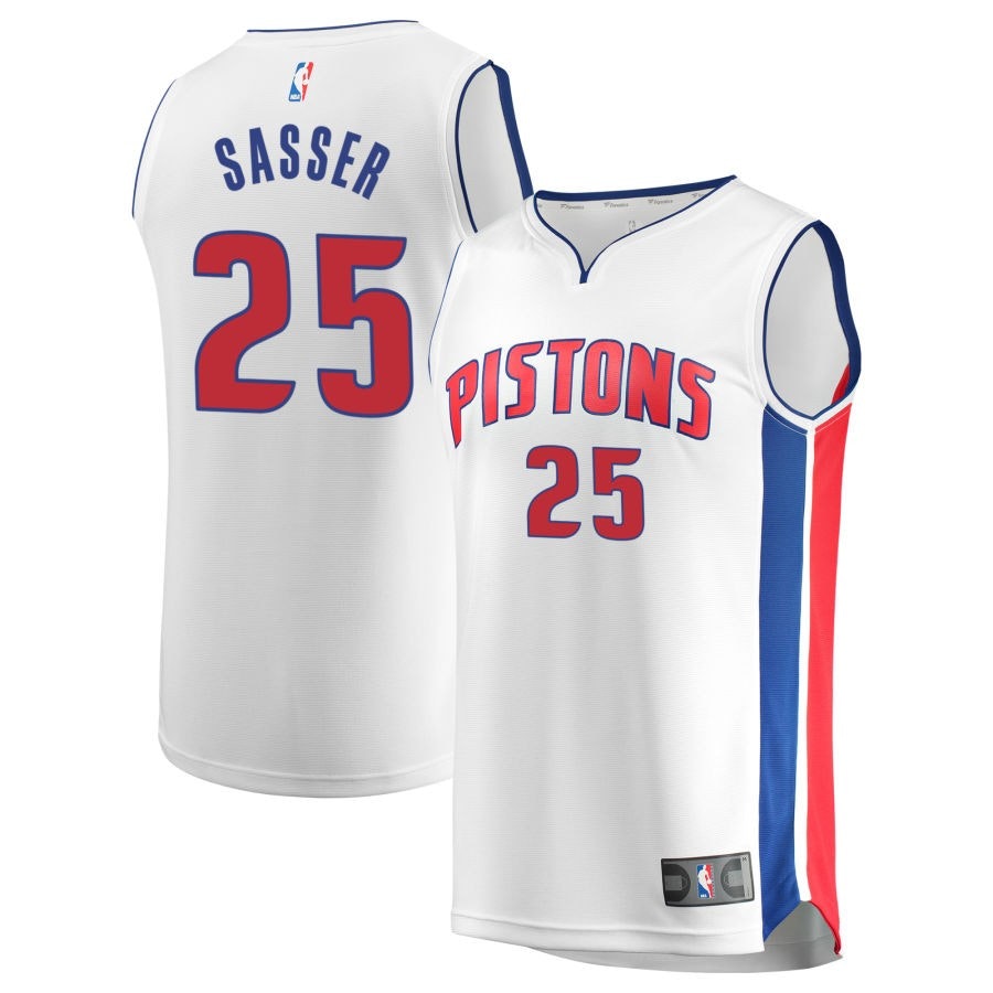 Marcus Sasser Men's Detroit Pistons Replica Jersey: $99.99 Marcus Sasser Men's Detroit Pistons Replica Jersey: $99.99