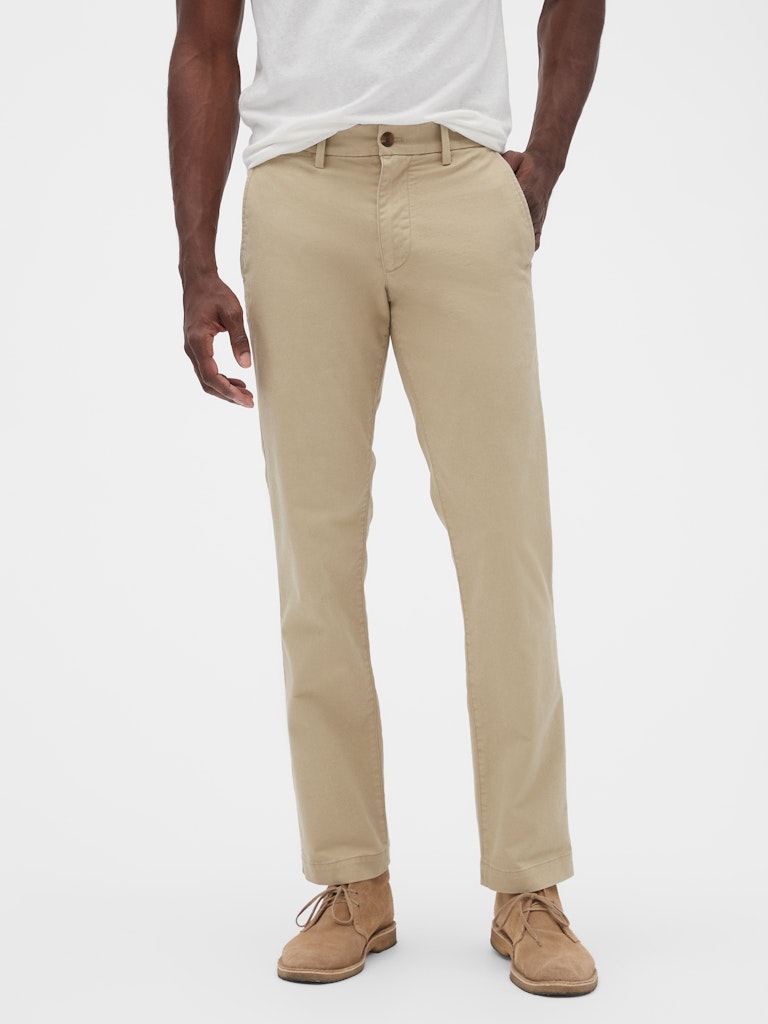 GapFlex Straight Fit Essential Khakis: $30 GapFlex Straight Fit Essential Khakis: $30