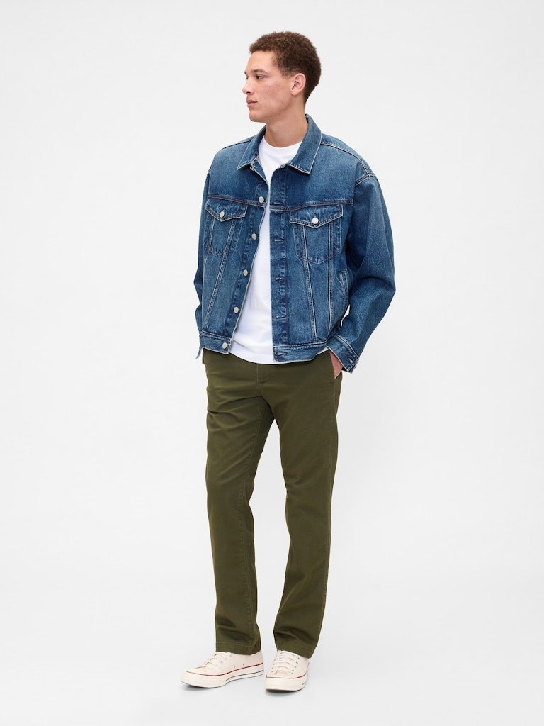 GapFlex Straight Fit Essential Khakis: $23.99 GapFlex Straight Fit Essential Khakis: $23.99