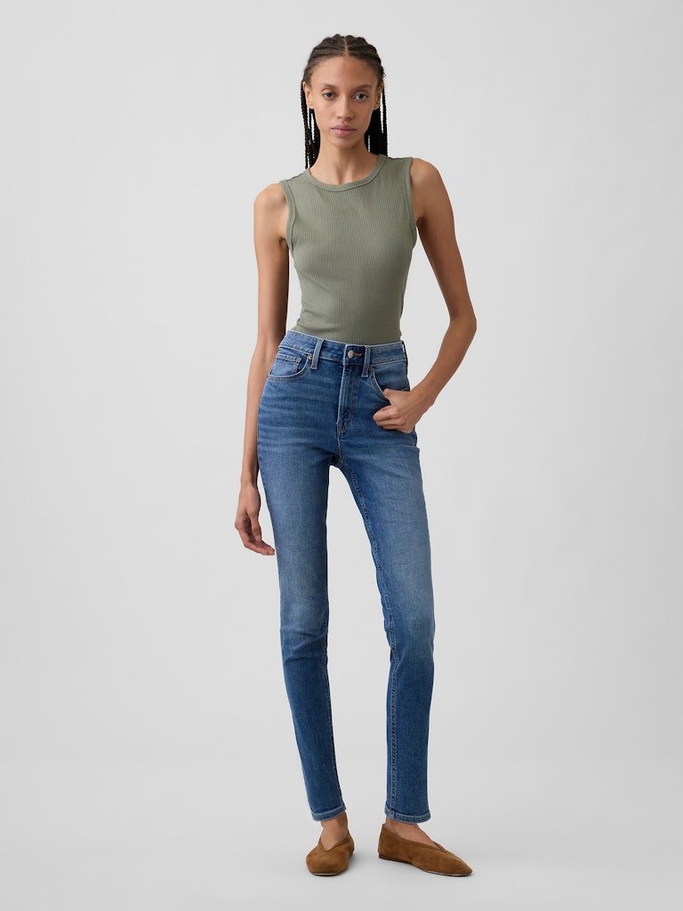 High Rise Skinny Jeans: $27.99 High Rise Skinny Jeans: $27.99
